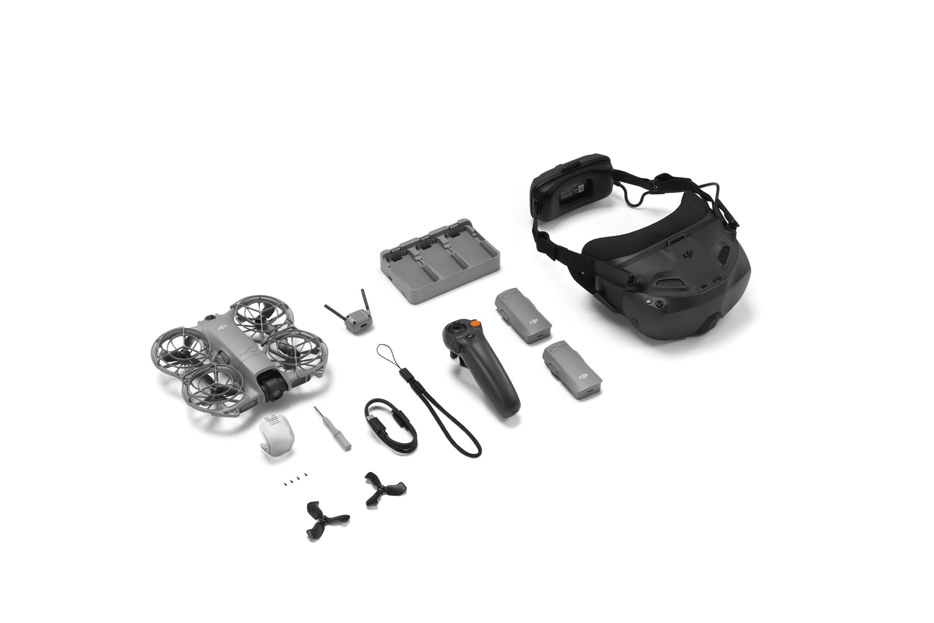 Rugzakhoes voor DJI Neo 2, draagbare EVA-opslagbeschermende draagtas